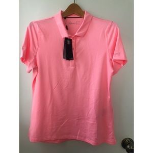 Under Armour Pink Polo